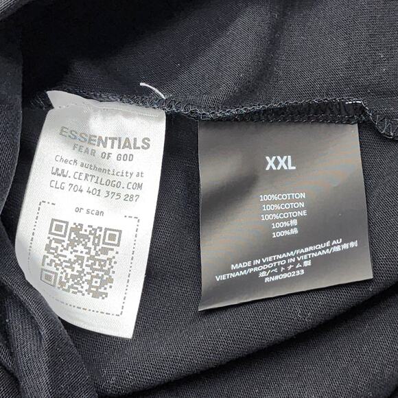 Fear of God Essentials Oversized Crewneck T-Shirt in Black - NWT - Picture 11 of 11